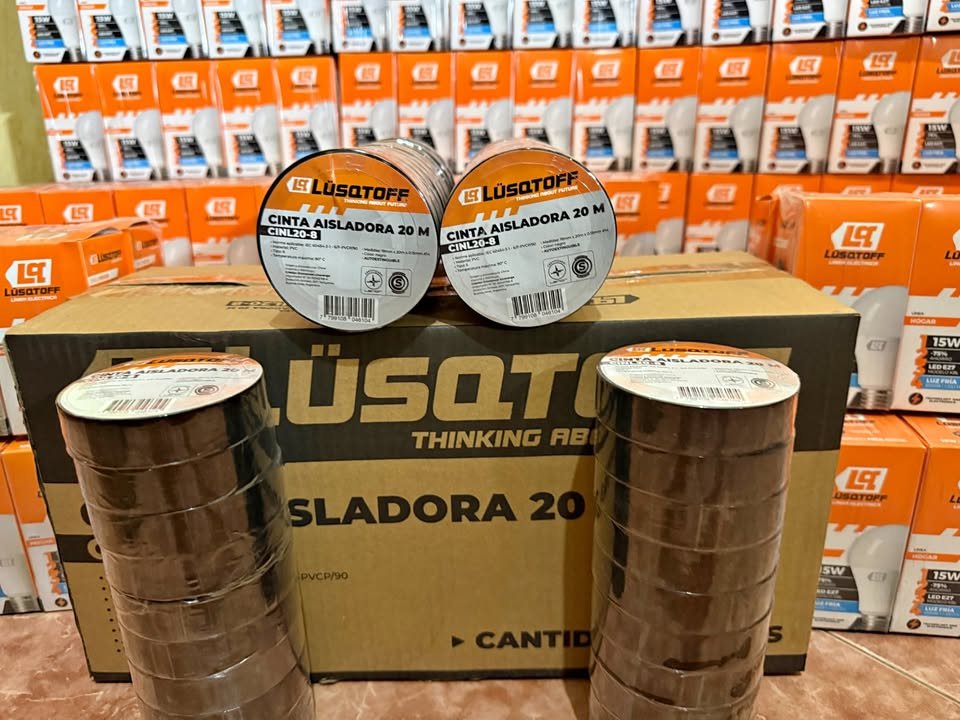 Cinta Aisladora 20m Lusqtoff