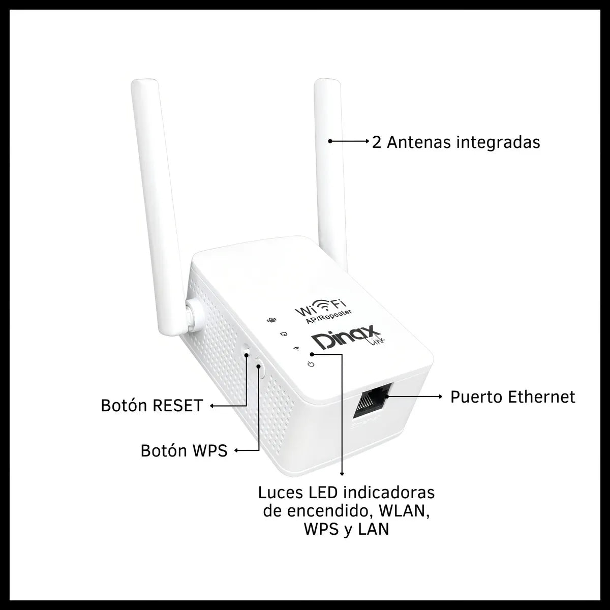 Repetidor Wifi Dinax 4200c