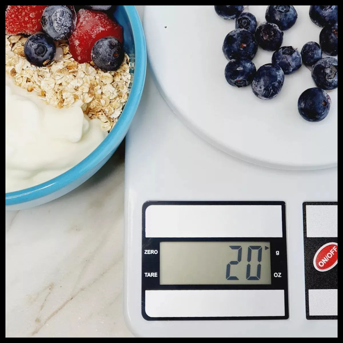 Balanza digital cocina C/recipiente Dinax