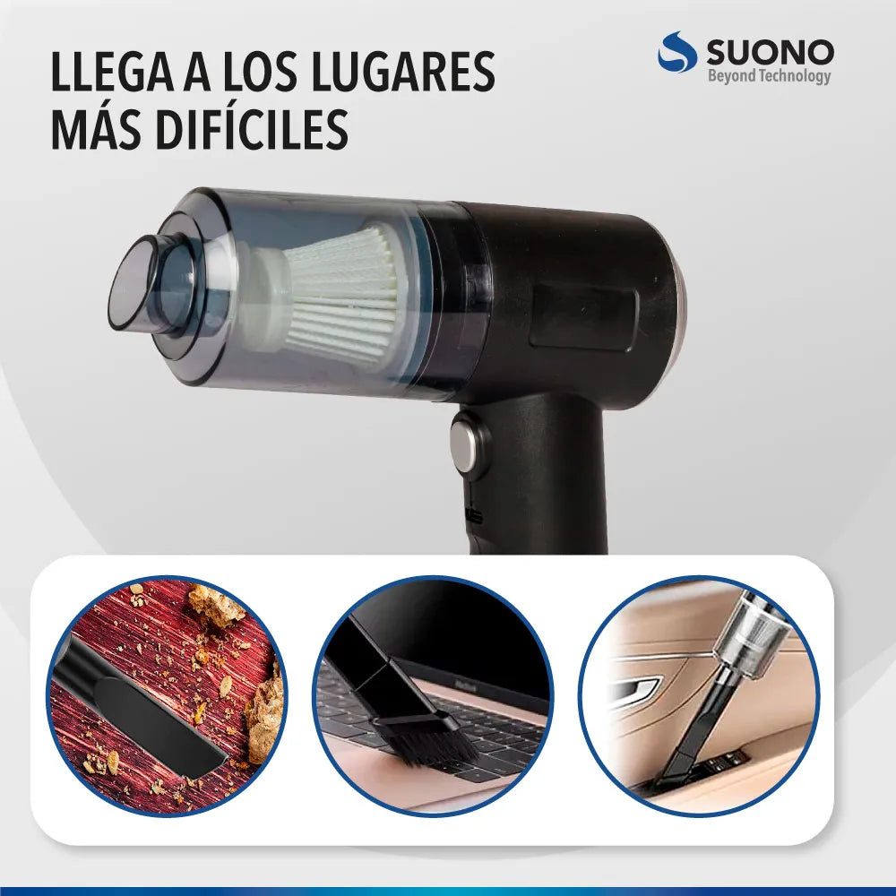 Aspiradora portatil inalambrica Suono