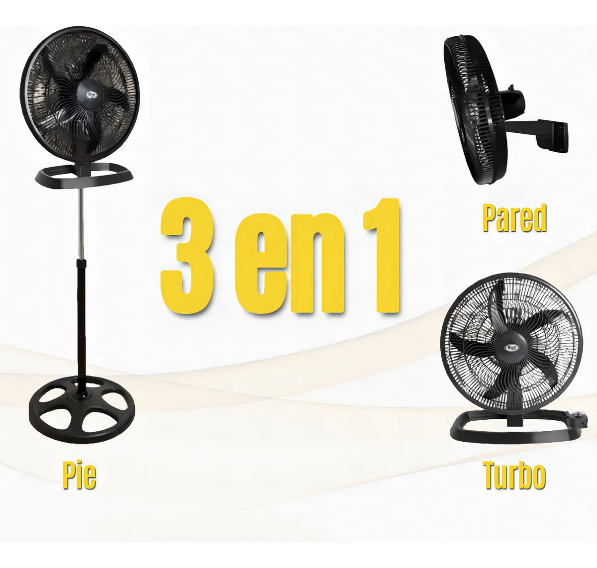 Ventilador Star Trak 3 en 1